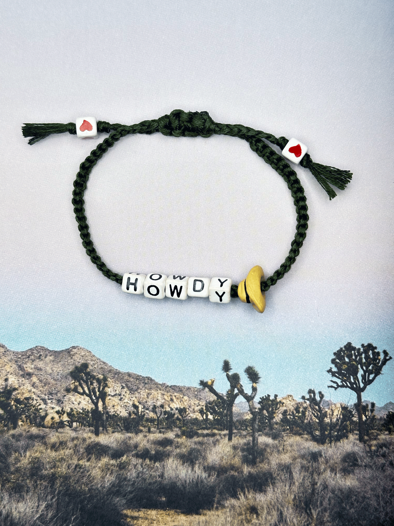 HOWDY Bracelet | Hand Woven | Peruvian Beads