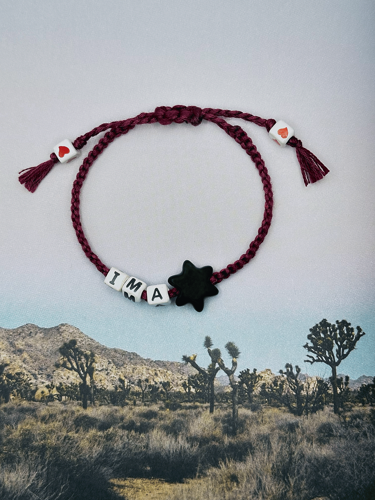 IM A STAR Bracelet | Hand Woven | Peruvian Beads